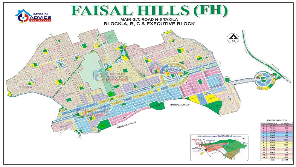 faisal-hills-islamabad-map